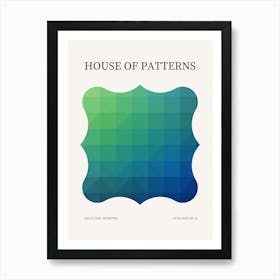 Geometric Pattern Poster 22 Art Print