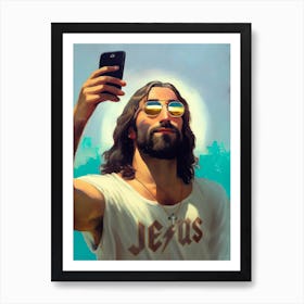 I Am Jesus Art Print