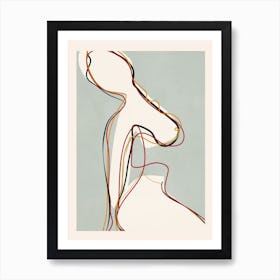 Abstract Thought Movement 2 Art Print