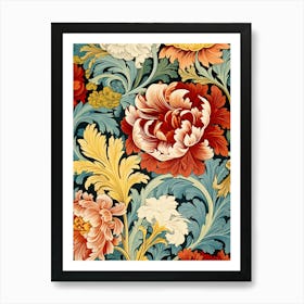 Floral Pattern 55 Art Print