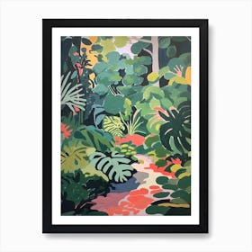 New York Botanical Garden Usa Painting 2 Art Print