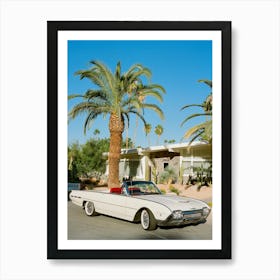 Palm Springs Thunderbird on Film Art Print