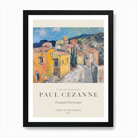 Tranquil Townscape Art Print