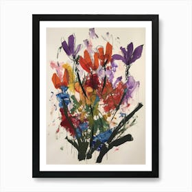 Flowers In A Vase 42 Art Print