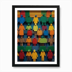 People Art Print