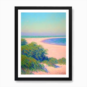 Crescent Beach Florida Monet Style Art Print