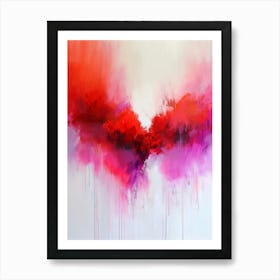 Heart Of Red Art Print