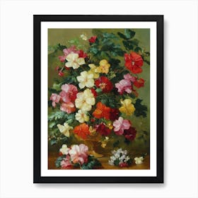 Hibiscus Painting 1 Flower Art Print