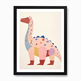 Nursery Dinosaur Art Edmontosaurus 1 Art Print