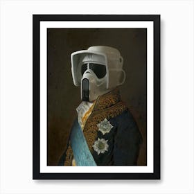 Vintage Sir Scout Trooper Art Print