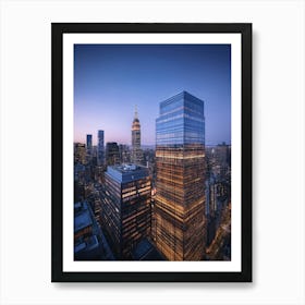 New York City Skyline Art Print