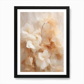 Boho Dried Flowers Bougainvillea 1 Art Print