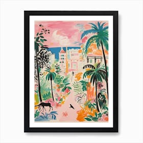 Dreamy Summer Pastels Illustration 8 Art Print