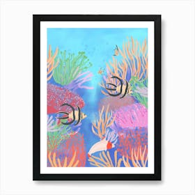 Coral Reef Reverie Art Print