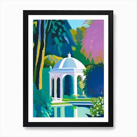 Chiswick House Gardens, United Kingdom Abstract Still Life Art Print