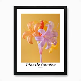 Dreamy Inflatable Flowers Poster Honeysuckle 1 Art Print