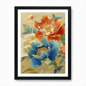 Chinese Flower Painting 78 Art Print