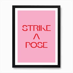 Strike A Pose, Madonna Art Print