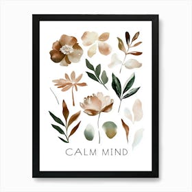 Calm Mind Art Print