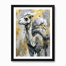 Camel Precisionist Illustration 1 Poster