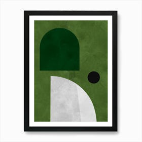 Contemporary forms 11 Art Print