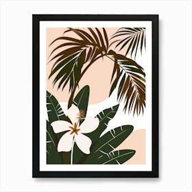 Tropical Flower Art Print