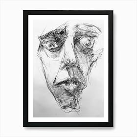 Portrait Of A Man 60 Art Print