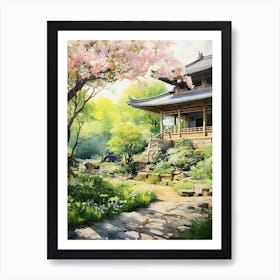 The Garden Of Morning Calm South Korea 2 Art Print