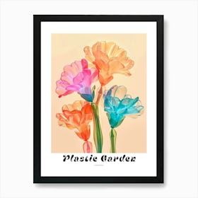 Dreamy Inflatable Flowers Poster Carnations 6 Art Print