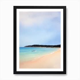 Balmoral Beach, Australia Watercolour Art Print