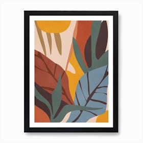 Abstract Jungle Art Print