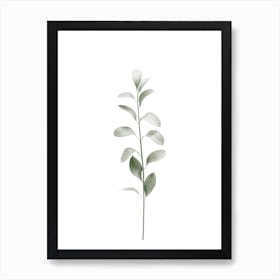 Green Leaves Art Print