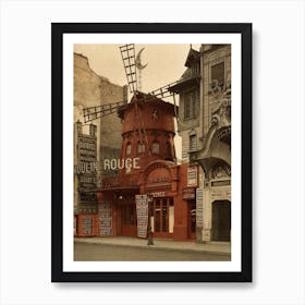 Moulin Rouge Paris Art Print