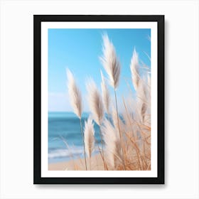 Dune Grass On The Beach Art Print