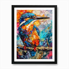 Kingfisher 10 Art Print