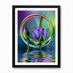 Lotus Flower 159 Art Print