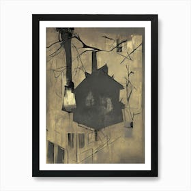 House In The Woods Art Print