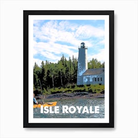 Isle Royale, National Park, Nature, USA, Wall Print, Art Print