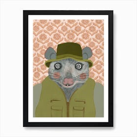 Fantastic Mr Fox Possum Art Print