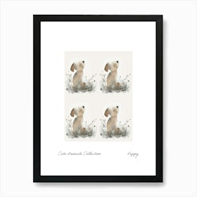 Cute Animals Collection Puppy 5 Art Print