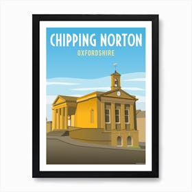 Chipping Norton Town Hall Art Print