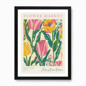 Flower Market 6 Art Print