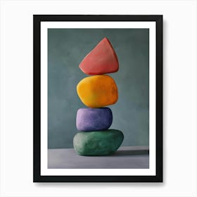 Stack Of Stones Art Print