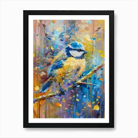 Bird On A Branch 24 Art Print