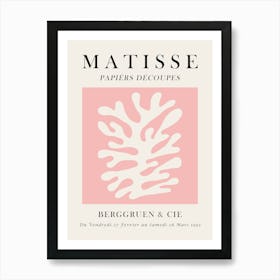 Matisse organic floral 6 Art Print