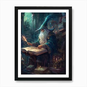 Wizard Art Print