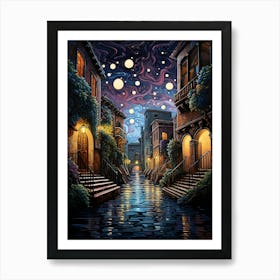 Canal Dreams: Venice's Timeless Waterfront Art Print