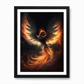 Phoenix 18 Art Print