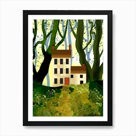 The House in the Forest Art Print