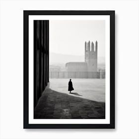 Arezzo, Italy,  Black And White Analogue Photography  3 Art Print